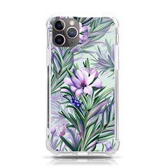 Beautiful Rosemary Floral Pattern Iphone 11 Pro 5 8 Inch Tpu Uv Print Case by Ravend