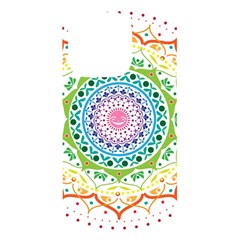 Mandala Pattern Rainbow Pride Iphone 14 Pro Black Uv Print Case