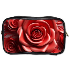 Roses Flowers Plant Toiletries Bag (two Sides) by Ravend