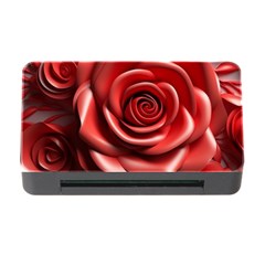 Roses Flowers Plant Memory Card Reader With Cf by Ravend