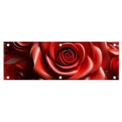 Roses Flowers Plant Banner And Sign 6  X 2 