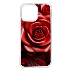 Roses Flowers Plant Iphone 14 Pro Max Tpu Uv Print Case by Ravend