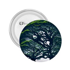 Tree Leaf Green Forest Wood Natural Nature 2 25  Buttons by Ravend