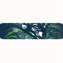 Tree Leaf Green Forest Wood Natural Nature Large Bar Mat by Ravend