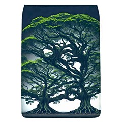 Tree Leaf Green Forest Wood Natural Nature Removable Flap Cover (l) by Ravend