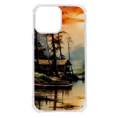 Fantasy Landscape Foggy Mysterious Iphone 13 Pro Max Tpu Uv Print Case by Ravend