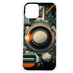 Technology Robot Internet Processor Iphone 12 Pro Max Tpu Uv Print Case by Ravend