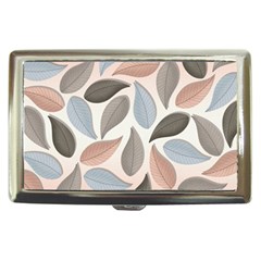 Leaves Pastel Background Nature Cigarette Money Case by Ravend