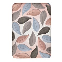 Leaves Pastel Background Nature Rectangular Glass Fridge Magnet (4 Pack)