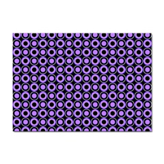 Mazipoodles Purple Donuts Polka Dot  Sticker A4 (10 Pack) by Mazipoodles