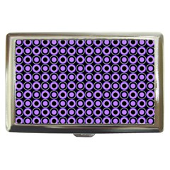 Mazipoodles Purple Donuts Polka Dot  Cigarette Money Case by Mazipoodles