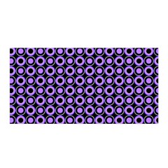 Mazipoodles Purple Donuts Polka Dot  Satin Wrap 35  X 70  by Mazipoodles