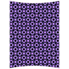 Mazipoodles Purple Donuts Polka Dot  Back Support Cushion by Mazipoodles