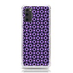 Mazipoodles Purple Donuts Polka Dot  Samsung Galaxy S20 6.2 Inch TPU UV Case Front