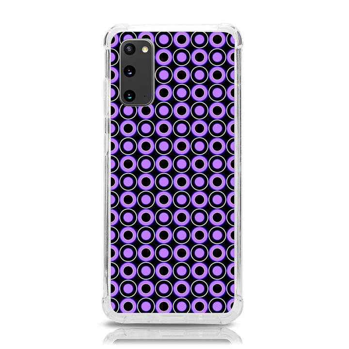 Mazipoodles Purple Donuts Polka Dot  Samsung Galaxy S20 6.2 Inch TPU UV Case