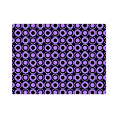 Mazipoodles Purple Donuts Polka Dot  Premium Plush Fleece Blanket (mini) by Mazipoodles