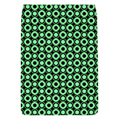 Mazipoodles Green Donuts Polka Dot Removable Flap Cover (l) by Mazipoodles