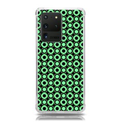 Mazipoodles Green Donuts Polka Dot Samsung Galaxy S20 Ultra 6 9 Inch Tpu Uv Case by Mazipoodles