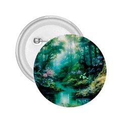 River Stream Flower Nature 2 25  Buttons by Ravend