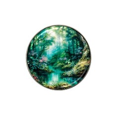 River Stream Flower Nature Hat Clip Ball Marker (4 Pack) by Ravend