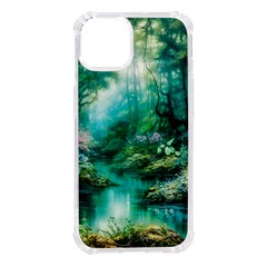 River Stream Flower Nature Iphone 14 Tpu Uv Print Case