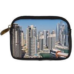 Building Sea Architecture Marina Digital Camera Leather Case by Ravend