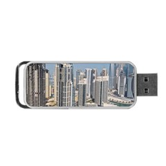 Building Sea Architecture Marina Portable Usb Flash (two Sides) by Ravend