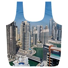 Building Sea Architecture Marina Full Print Recycle Bag (xxxl) by Ravend