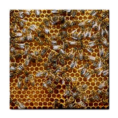 Honey Bee Bees Insect Tile Coaster by Ravend