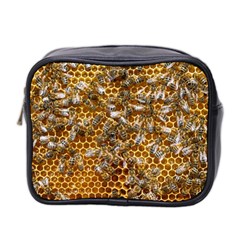 Honey Bee Bees Insect Mini Toiletries Bag (two Sides) by Ravend