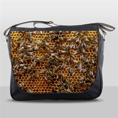 Honey Bee Bees Insect Messenger Bag by Ravend