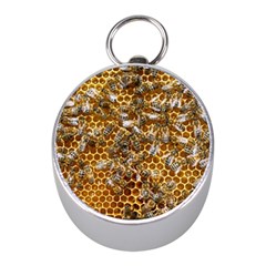 Honey Bee Bees Insect Mini Silver Compasses by Ravend