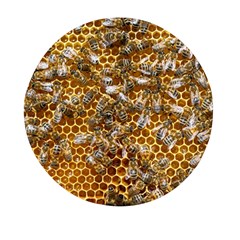 Honey Bee Bees Insect Mini Round Pill Box by Ravend