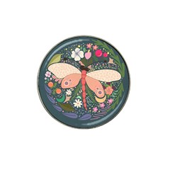 Bug Nature Flower Dragonfly Hat Clip Ball Marker (4 Pack) by Ravend