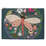 Bug Nature Flower Dragonfly Cosmetic Bag (XXL) Front