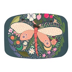 Bug Nature Flower Dragonfly Mini Square Pill Box