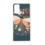 Bug Nature Flower Dragonfly Samsung Galaxy Note 20 TPU UV Case Front