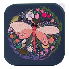 Bug Nature Flower Dragonfly Stacked Food Storage Container by Ravend