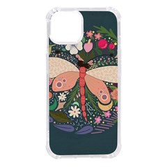 Bug Nature Flower Dragonfly Iphone 14 Tpu Uv Print Case