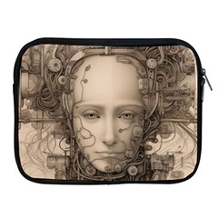 Cyborg Robot Future Drawing Poster Apple Ipad 2/3/4 Zipper Cases