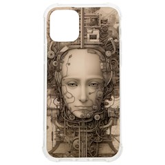 Cyborg Robot Future Drawing Poster Iphone 12/12 Pro Tpu Uv Print Case by Ravend