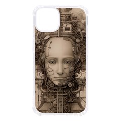 Cyborg Robot Future Drawing Poster Iphone 13 Tpu Uv Print Case by Ravend