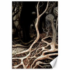 Tree Nature Landscape Forest Canvas 12  X 18  by Ravend