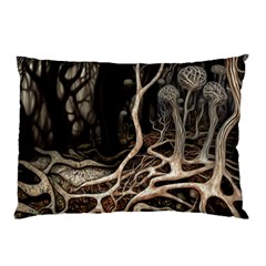 Tree Nature Landscape Forest Pillow Case (two Sides) by Ravend