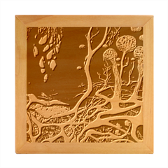 Tree Nature Landscape Forest Wood Photo Frame Cube by Ravend