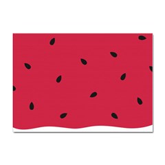 Minimalist Summer Watermelon Wallpaper Sticker A4 (100 Pack)