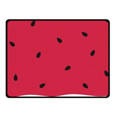 Minimalist Summer Watermelon Wallpaper Fleece Blanket (small) by Ravend