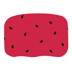 Minimalist Summer Watermelon Wallpaper Mini Square Pill Box