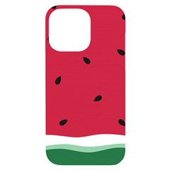 Minimalist Summer Watermelon Wallpaper Iphone 14 Pro Max Black Uv Print Case