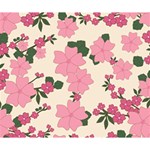 Floral Vintage Flowers Deluxe Canvas 14  x 11  (Stretched) 14  x 11  x 1.5  Stretched Canvas